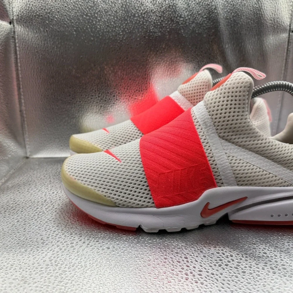 Size‎ 7Y Nike Presto Extreme SE GS Pink White Kids Running Shoes AA3513-100
